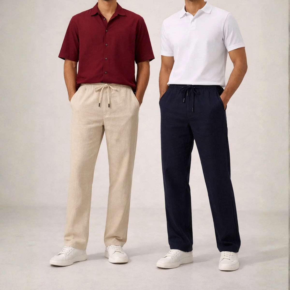 Linen Lower Combo (Pack of 2)