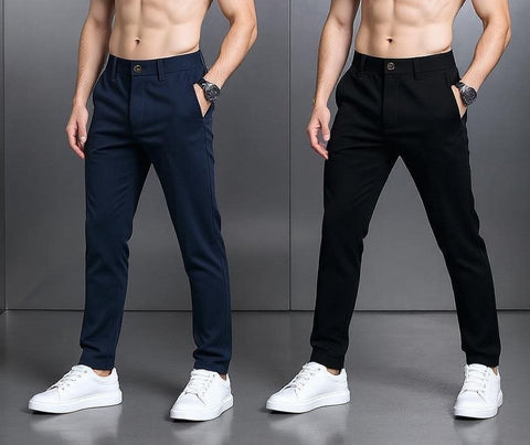 Smart Fit Comfort Trousers (Pack of Two)