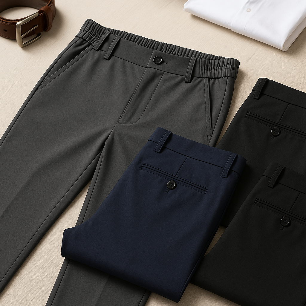 Power Stretch Pants for Men (Set of 2)