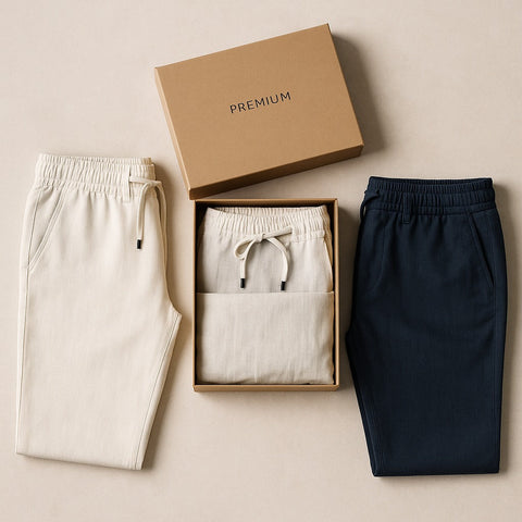 Elite Linen Pants Combo (Pack of 2)
