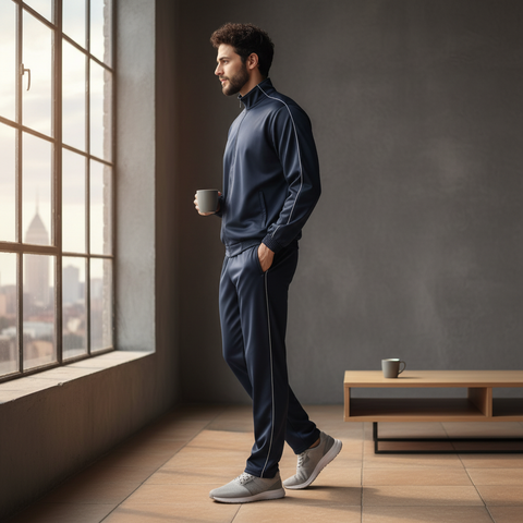 Fashionable Tracksuit for Men (Trouser & Jacket)