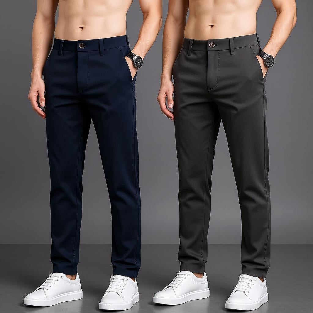 Smart Fit Comfort Trousers (Pack of Two)