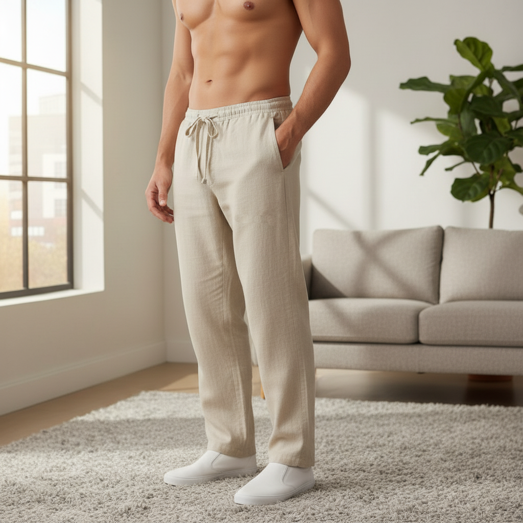 Comfortable fit Linen lower (Pack of 2)